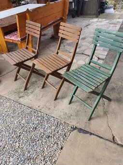 Stoličky skládacie-predaj - 2