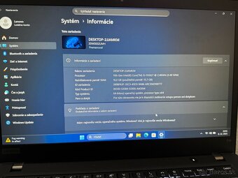 Lenovo ThinkPad T14 Gen 2 – i5/16GB/256GB, 14” FHD, W11 Pro - 2