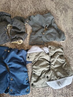 Rukavice na kočík rôzne - 2