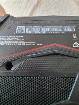 Herný notebook MSI GL65 Leopard 10SFR - 2