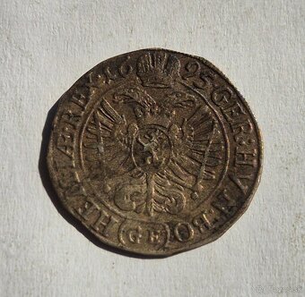 3 Grajciar 1695 G.E, Leopold I. - 2
