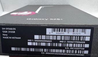 SAMSUNG GALAXY S25 plus 12/512GB navy - 2