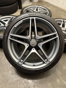 Zimná sada Mercedes Benz C63 S AMG W205 - 5x112 R19 - 2