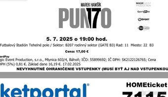 Lístky Marek Hamšík B207 - 2