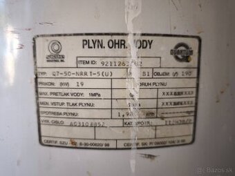 Plynový boiler Quantum 190l - 2