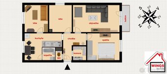 REZERVOVANÉ 4 izbový byt v Seredi na ul. M. R. Štefá - 2