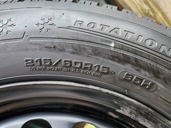 Originálna zimná sada VW - 5x112 r16 + DUNLOP 215/60 r16 - 2