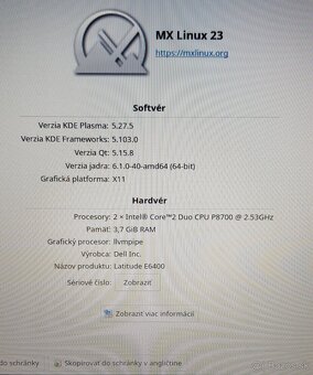 Notebook DELL latitude E6400 - 2