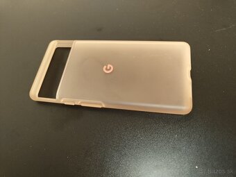 Originálny Google Pixel 6 Case – polopriesvitný, broskyňový - 2
