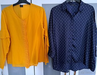 Bluzky velkost 38 a 40, - 2