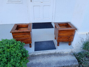 Drevené kvetináče 45x45x52cm - 2