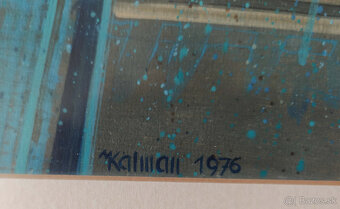 Grafika od Petra Kalmana, 1976 - 2