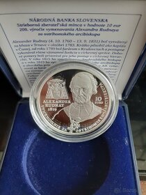 Slovenské strieborné mince proof - 2