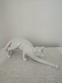 Royal dux mačka Brusel porcelánová soška - 2