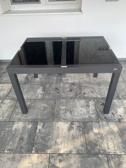 Rozkladaci sklenný stôl - 2
