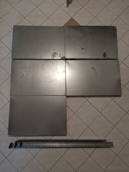 Kovový regál/police (pozink) 180x60x40cm - 2