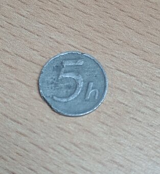 5 halier 1942 SŠ - 2