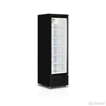 Chladiaca skriňa TEFCOLD Atom Maxi F1DB – 390 L, čierna - 2