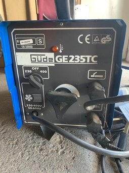 Predám zvaracku Güde GE 235 TC+3 bal. elektrod - 2