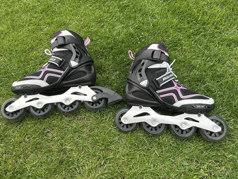 DÁMSKE INLINE KORČULE ROLLERBLADE VEĽKOSŤ 39 TOP STAV - 2