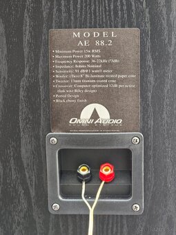 Predam americke reproduktory Omni Audio - 2