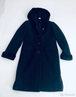 Dámsky vlnený kabát vel M - 2