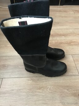 Pánské zimné filce kožené - 2