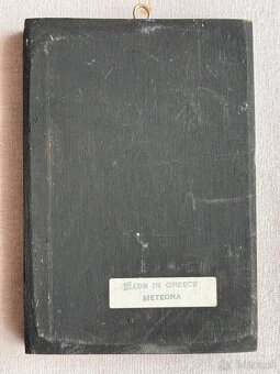 Dřevěná ikona svatý Rafael, Nikolaos a Irena. - 2