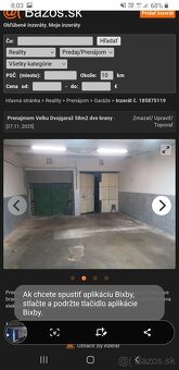 Prenajmem.Dvojgaraž v obci Babina 58m2 - 2