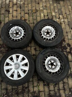 Predám disky 5x112 + zimné pneu 205/60 R16 - 2