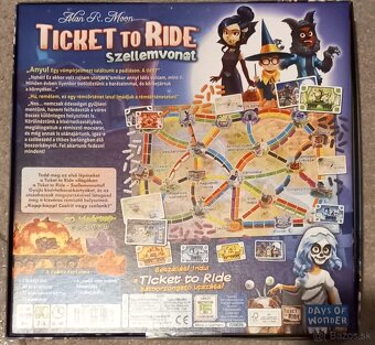 Ticket to ride / Jizdenky prosim Junior Vlak duchov madarsky - 2