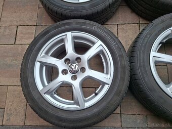 Orig. hliníkové disky VW R15, 5x100 - 2