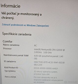 kancelárske PC Comfor - 2