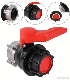 IBC ventil na nádrž 1000l./75 mm - 2