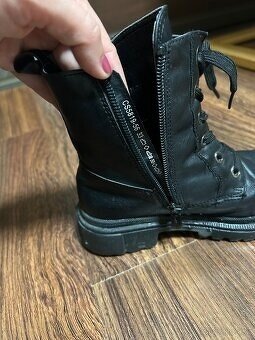 Kotníkové vyteplené topánky veľ.33 - 2