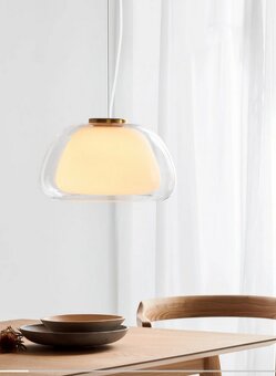 NORDLUX lampa zlatá/opal - 2