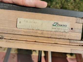 Strešné okná FAKRO 4 ks - 2