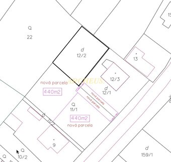 STAVEBNÝ POZEMOK, NIŽNÝ ČAJ, 450 M2 - 2