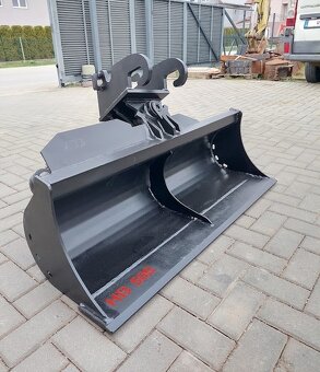 Hydraulická svahovačka úchyt verachtert CW05 na minibager - 2