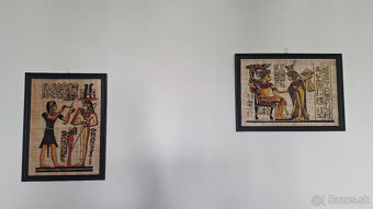 Egyptske obrazy maľované na papyrus - 2