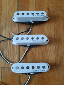 Snímače RM pickups Strat Pack SE White - 2