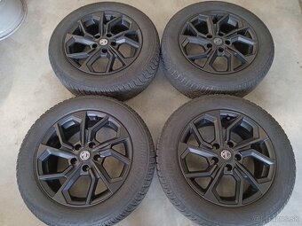 Zimne ALU 5x112 R16 6,5J ET41 Original MG CIERNE MATNE - 2