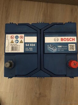 Autobatéria Bosch 12V 60Ah S4 024 - 2