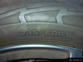 ALU 18" TOUAREG Q7 CAYENNE-značky BROCK na zimných pneu. - 2