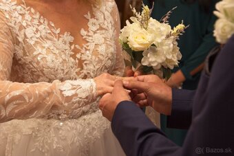 Predám svad.šaty IRIAN SAM CALYPSO 13, veľ.40 - 2