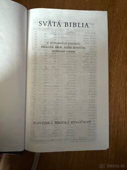 Svätá Biblia Roháček - 2