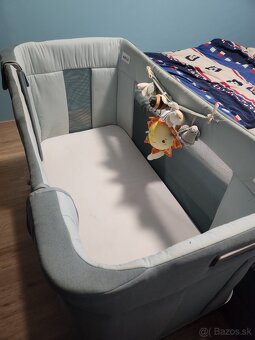 Chicco - Detská postieľka 3v1 NEXT2ME FOREVER (zelená) - 2