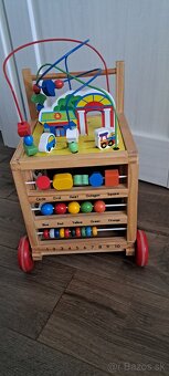 Drevený chodúľ – Edukačná kocka - 2