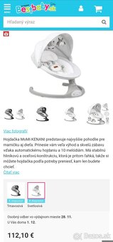 Krasne detske lehátko - 2