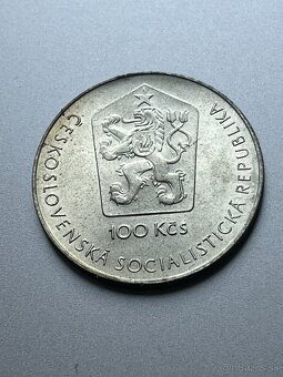 100 Kčs/1982  - Človek v kozme - 2